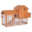 Gallinero integrado Run PawHut color Madera, , large indicador imagen numero 1