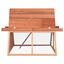 Vidaxl conejera de madera marrón para animales, , large indicador imagen numero 5