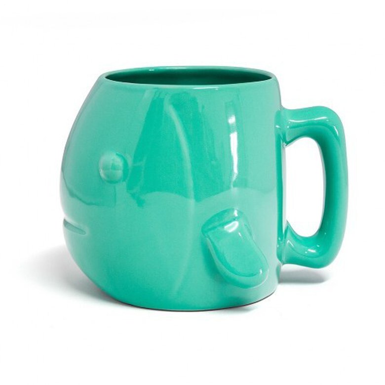 Taza cerámica con forma de pez color Verde, , large image number null