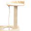 VidaXL Rascador con poste rascador para gatos color Beige, , large indicador imagen numero 4