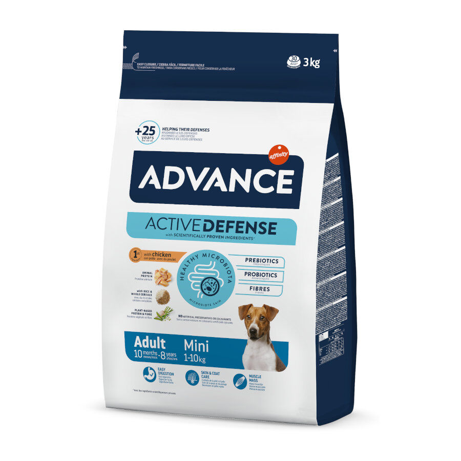 Advance Active Defense Mini Adult Pollo y Arroz pienso para perros thumbnail
