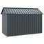 vidaXL Aviario de acero gris antracita 112x215x141 cm, , large indicador imagen numero 4
