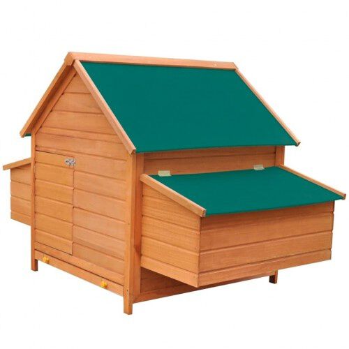 Gallinero de madera para gallinas color Madera, , large Imagen numero 4