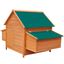 Gallinero de madera para gallinas color Madera, , large indicador imagen numero 4