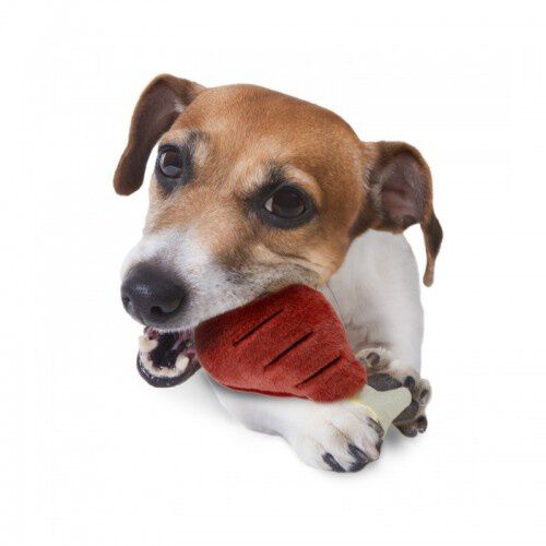 All for paws juguete mordedor muslo bbq para perros, , large Imagen numero 3