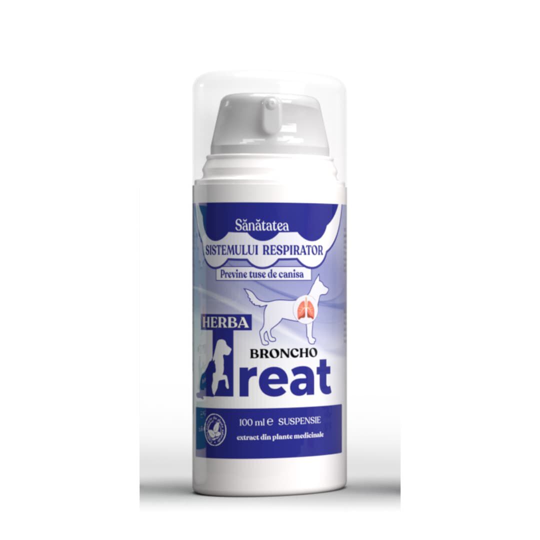 Herba-Treat Bronco &ndash; Suspensi&oacute;n Expectorante y Antitusiva para Perros con Bronquitis, Tos y Asma, , large Imagen numero 1