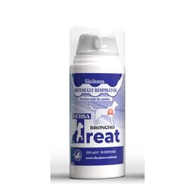 ROVETPHARMA Herba Treat Bronco Suspensión Expectorante y Antitusiva para Perros con Bronquitis, Tos y Asma