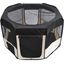 Pawhut parque plegable negro y beige para perros, , large indicador imagen numero 1