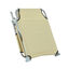 Outsunny Tumbona Plegable Beige, , large indicador imagen numero 5