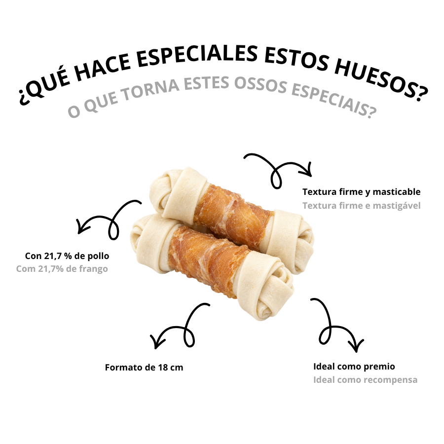 1.5 kg True Origins Wild Huesos con Pollo Snack para perros, , large Imagen numero 4