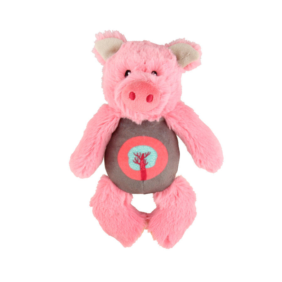 Tootoy! Puppy Pink Pig Cuddler peluche para cachorros thumbnail