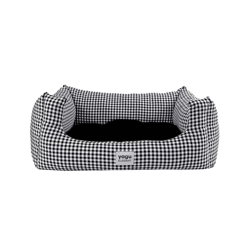 YAGU DESCANSO CUNA CONFORT VICHY NEGRO LONETA (T-2  63 x 47 x 23 CM), , large Imagen numero 1