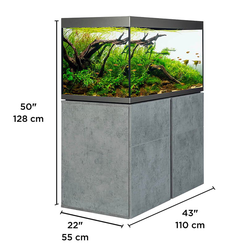 Fluval Acuario Kit Fluval Siena de 332 litros color Negro thumbnail