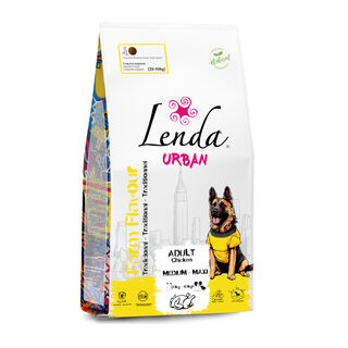 Lenda Urban Farm Flavour Adult Medium-Maxi Pollo pienso para perros