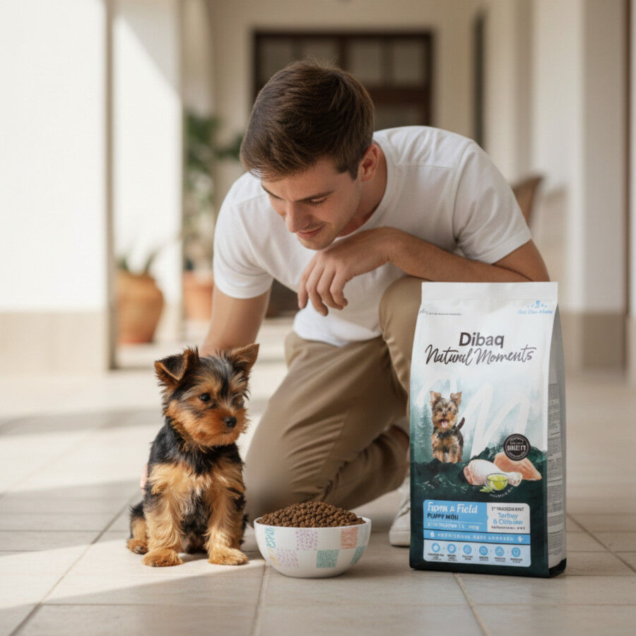 2 Kg Dibaq Natural Moments Pienso Pavo y Pollo para cachorros mini, , large Imagen numero 4