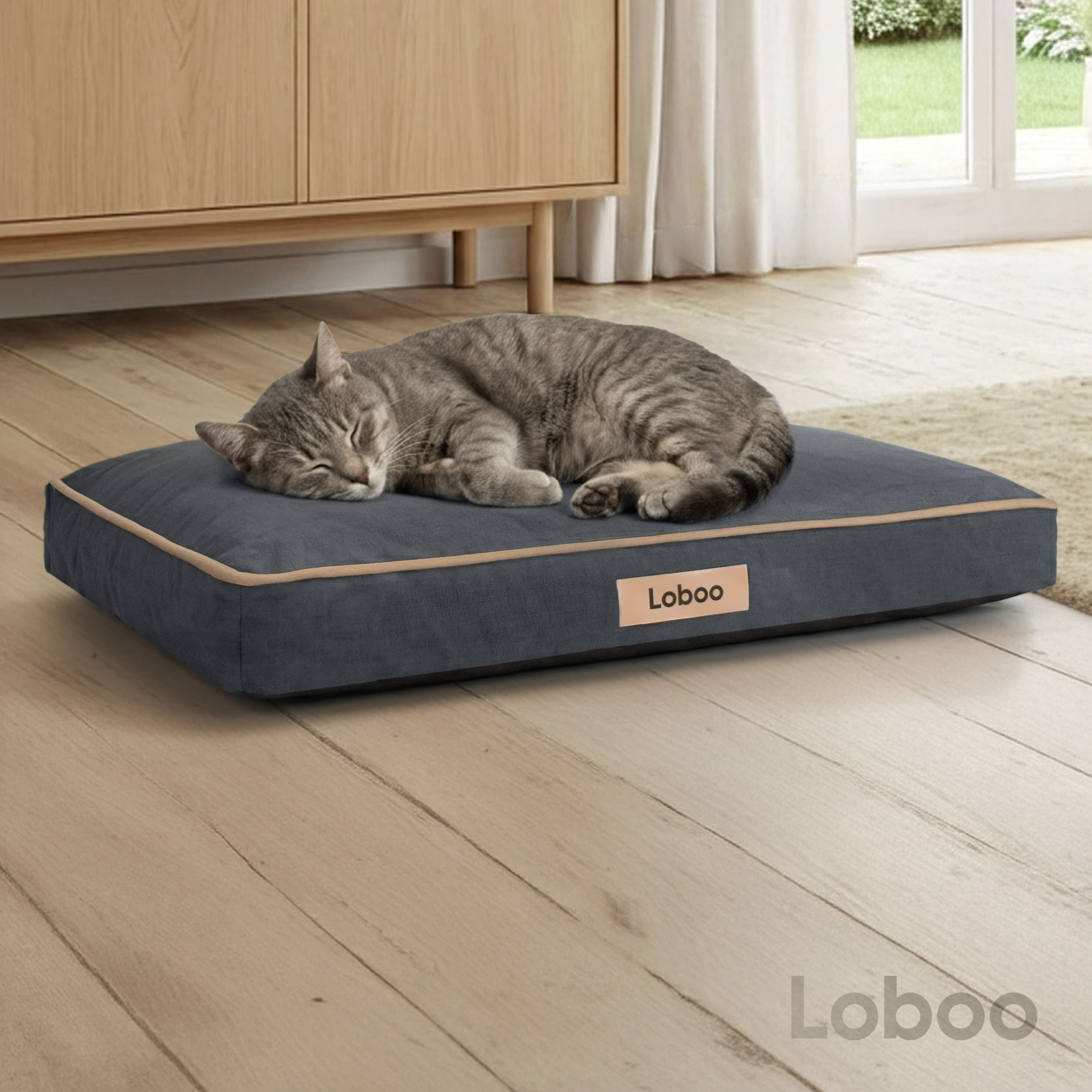 LOBOO Cama Viscoel&aacute;stica para Perros y Gatos Peque&ntilde;os Comfort Bed S, , large Imagen numero 2