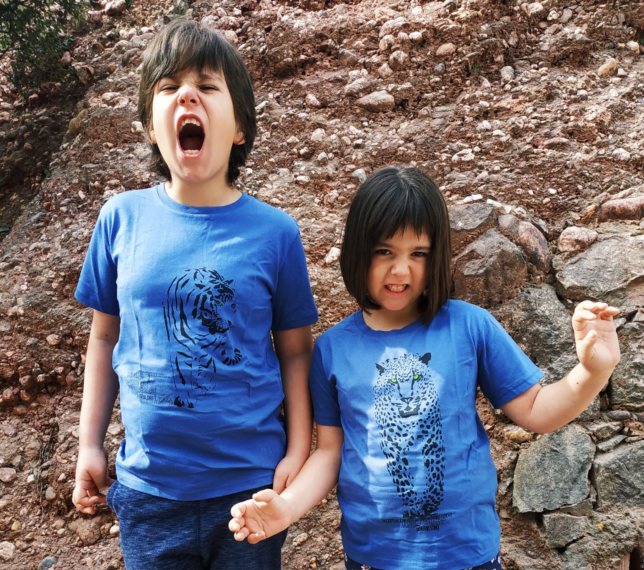 Camiseta niño/a león color Verde thumbnail