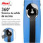 Flexi New Classic Correa Extensible Azul para perros, , large indicador imagen numero 3
