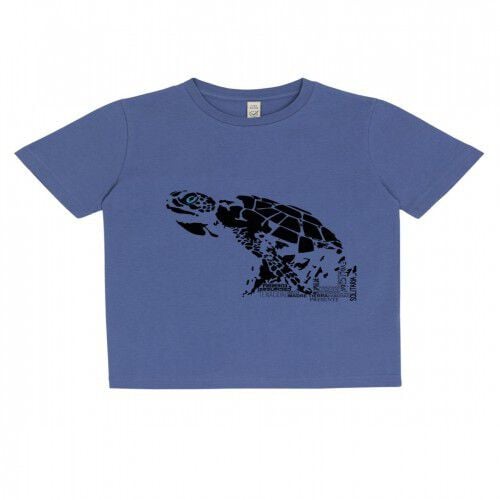 Camiseta Animal Totem niño/a tortuga azul thumbnail