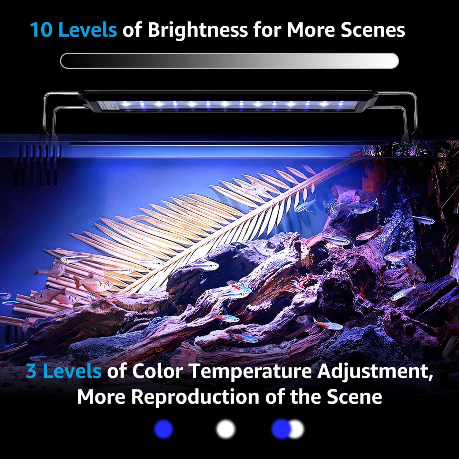 Nobleza Luz Acuario Temporizador Ajustable para peces thumbnail