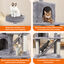 Nobleza - Árbol para Gatos,  Altura 161 cm, con 5 Postes Rascadores, 5 Plataformas, 2 Cueva,1 escalera, pompón, cuerda de sisal, , large indicador imagen numero 3