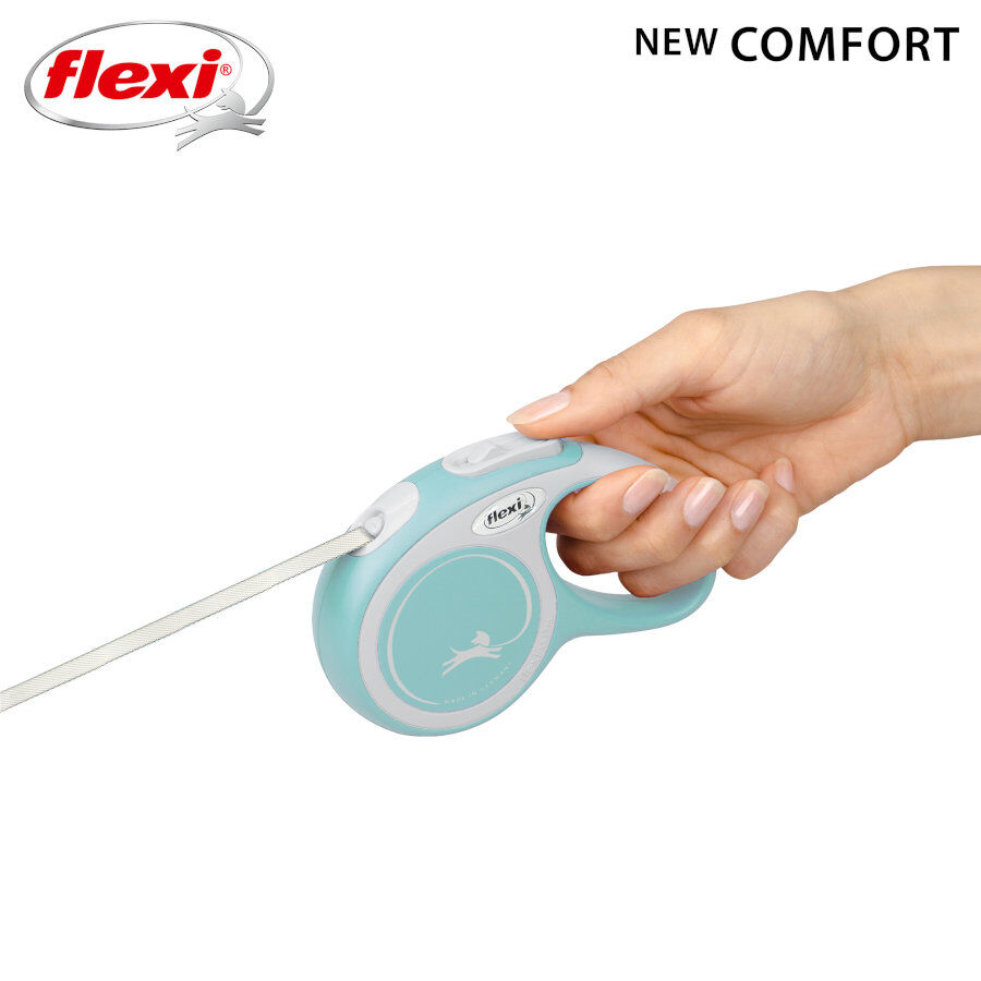 Flexi New Comfort Correa Extensible Azul para perros thumbnail