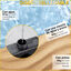 Outsunny Base de Sombrilla Negro, , large indicador imagen numero 5
