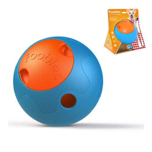 DUVO BOLA FOOBLER AZUL CON TEMPORIZADOR (11 CM), , large Imagen numero 1