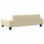 vidaXL Cama para perros de tela crema 90x53x30 cm, , large indicador imagen numero 4