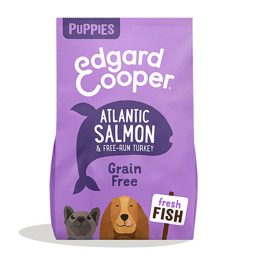 Edgard & Cooper pienso cachorro salmón y pavo image number null