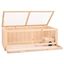 vidaXL Jaula para hámster madera maciza abeto 104x52x38 cm, , large indicador imagen numero 3