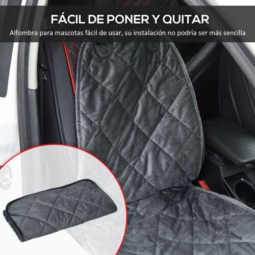 Funda de asiento de coche color Gris thumbnail