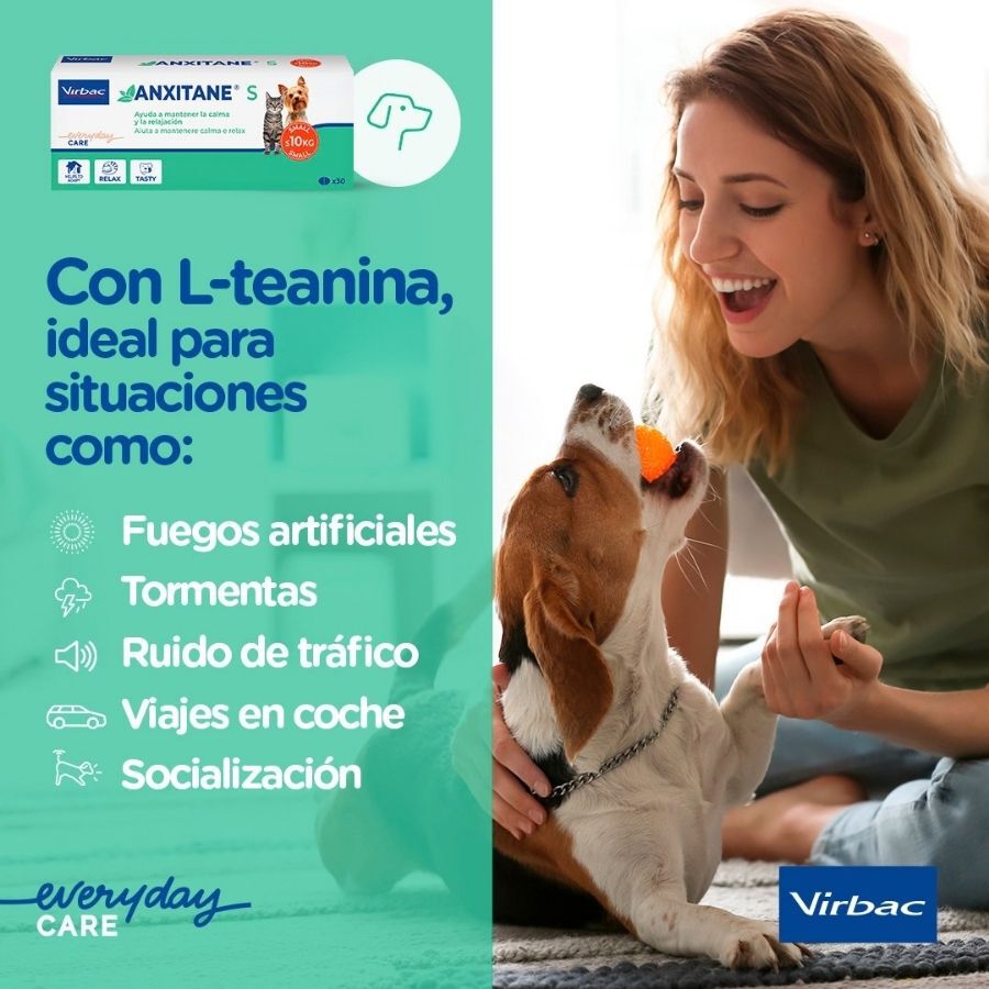 M/L Virbac Anxitane Relajantes en Comprimidos para perros y gatos, , large Imagen numero 7