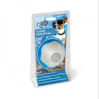 Pelota jueguete congelable Afp Chill Out color Azul