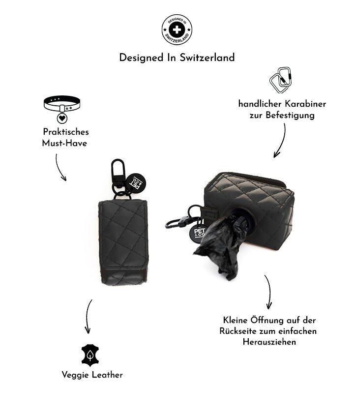 Pet and Co Bolsa Negra Petpoo para Perros thumbnail