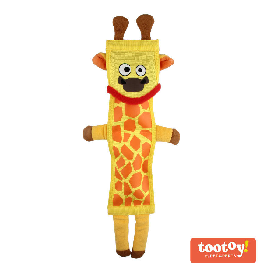 Tootoy! Comfort Resistant Giraffe Toy peluche para perros, , large Imagen numero 1