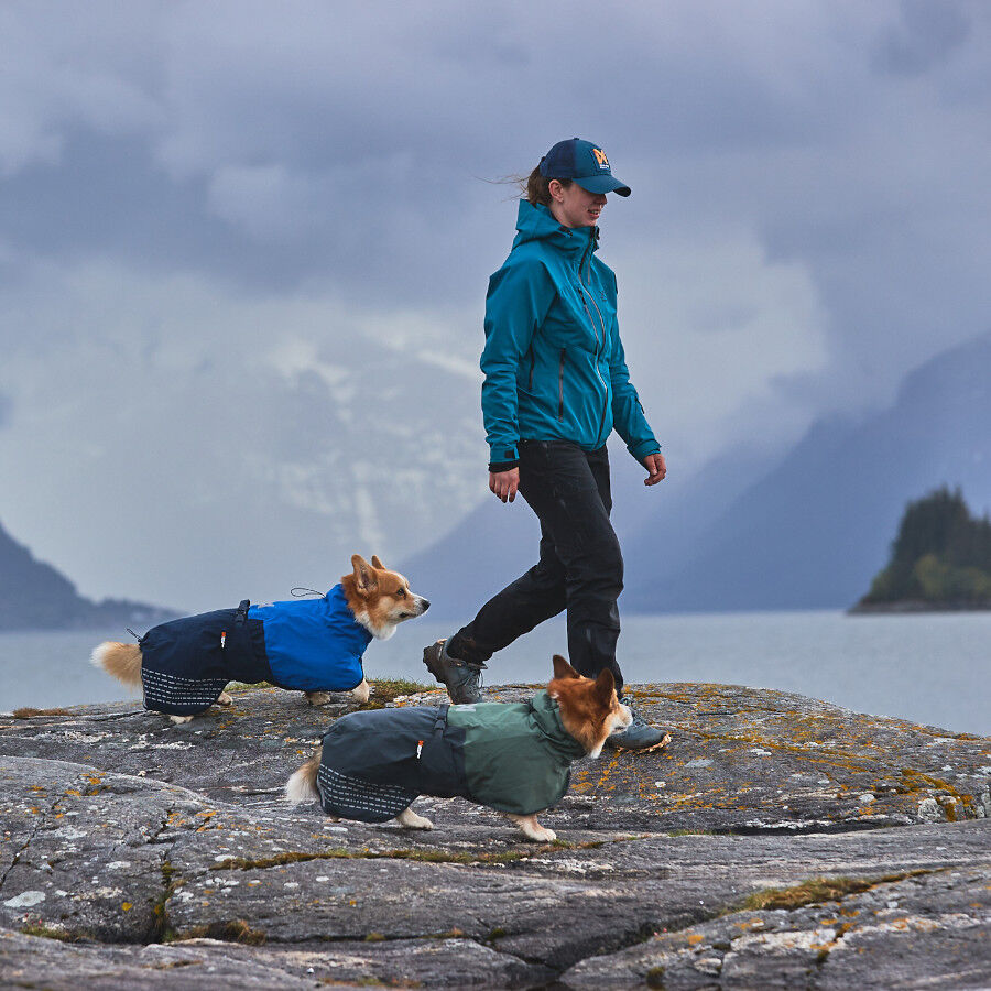 Non-stop dogwear Fjord Chubasquero Impermeable Azul para perros, , large Imagen numero 2