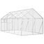 vidaXL Pajarera de aluminio color plateado 179x100x185 m, , large indicador imagen numero 24