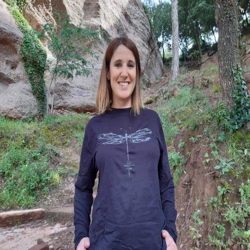 Camiseta unisex libélula color Negro thumbnail