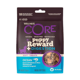 Wellness Core Snack Reward + Digestion Krill para perros