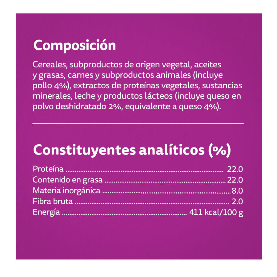 Whiskas Temptations Snacks Pollo y Queso para Gatos thumbnail