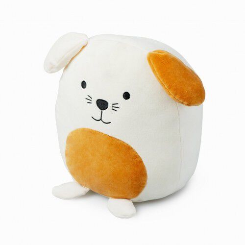 Coj&iacute;n Woof! en forma de perro color blanco, , large Imagen numero 1