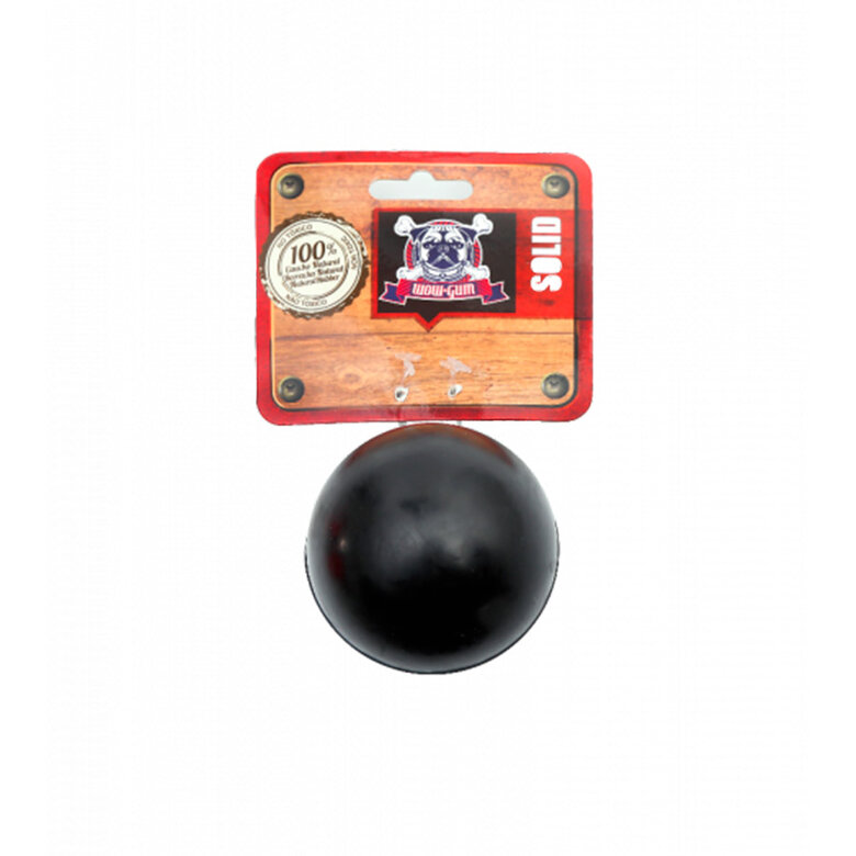 Wow Gum Solid Pelota de Caucho para perros, , large image number null