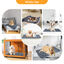 Nobleza Manta térmica  para perros, Cama térmica para Gatos & Perros lavable, Esterilla Cálida para Mascotas, Cama Plegable con base antideslizante.Talla L 70x48cm, , large indicador imagen numero 10