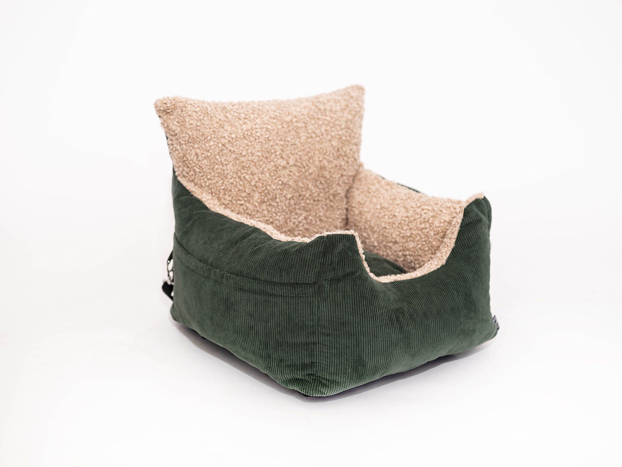 Pet and Co Asiento De Coche De Cord&oacute;n Verde - Perros, , large Imagen numero 2
