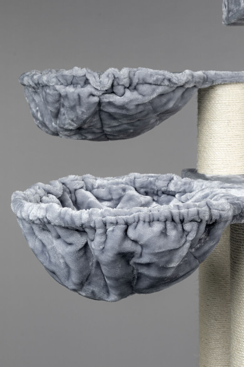 RHRQuality rascador paradise gris claro para gatos thumbnail