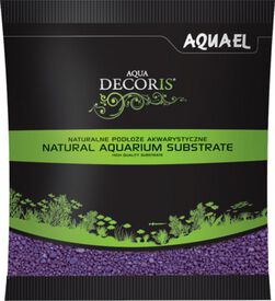 Aquael Aqua Decoris Sustrato Natural Cuarzo fucsia para acuarios