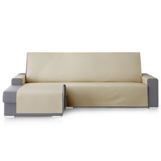 Vipalia Protector Cubresofa Sofa Chaise Longue Izquierda Royale 240 cm. Color Lino