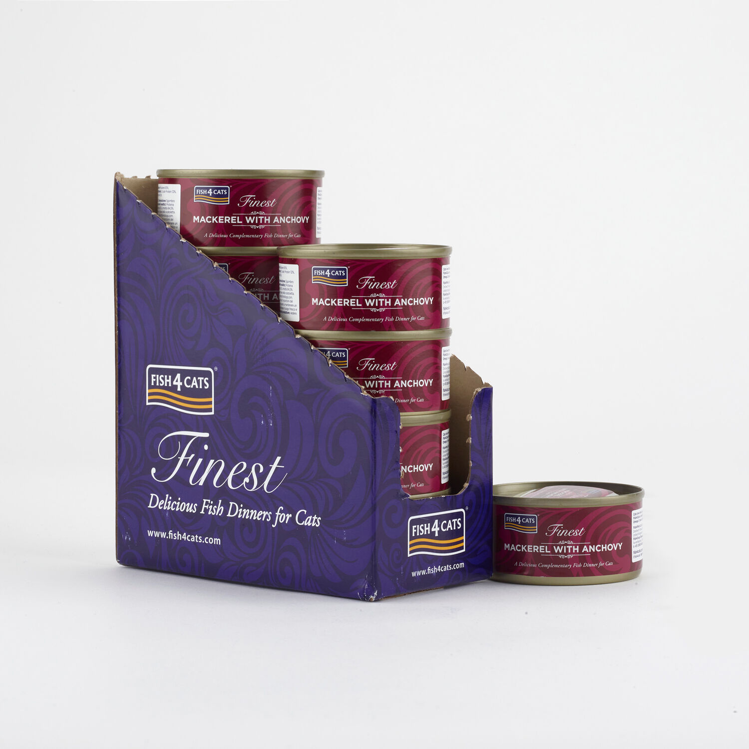 Fish4Cats Lata Filete Caballa con Anchoa para gatos