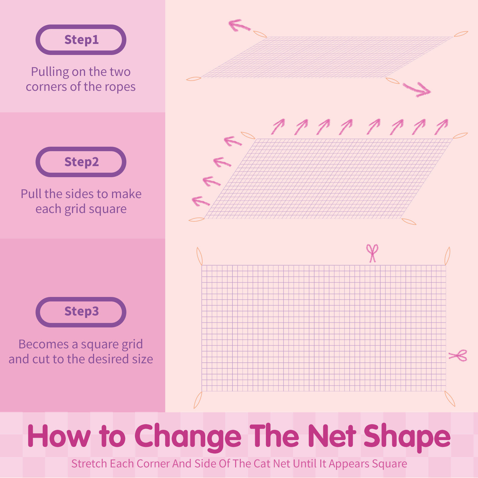 Nobleza Red Gatos Terraza 8x3m, Transparente Red para Gatos, Red Protecci&oacute;n para Gatos Apto para Interior o Exterior Balc&oacute;n Ventana Patio Escaleras, Incluye Set de Fijaci&oacute;n, , large Imagen numero 2